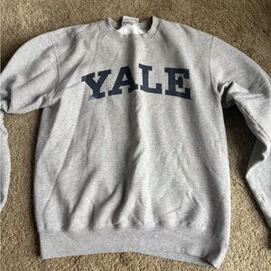 Mens YALE Champion Crewneck